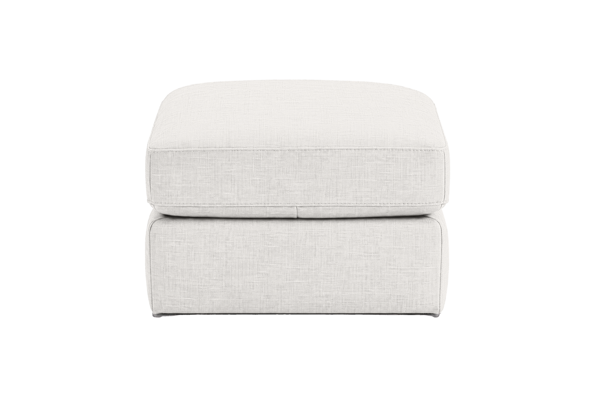 Valenti Footstool in Mosquito Foam