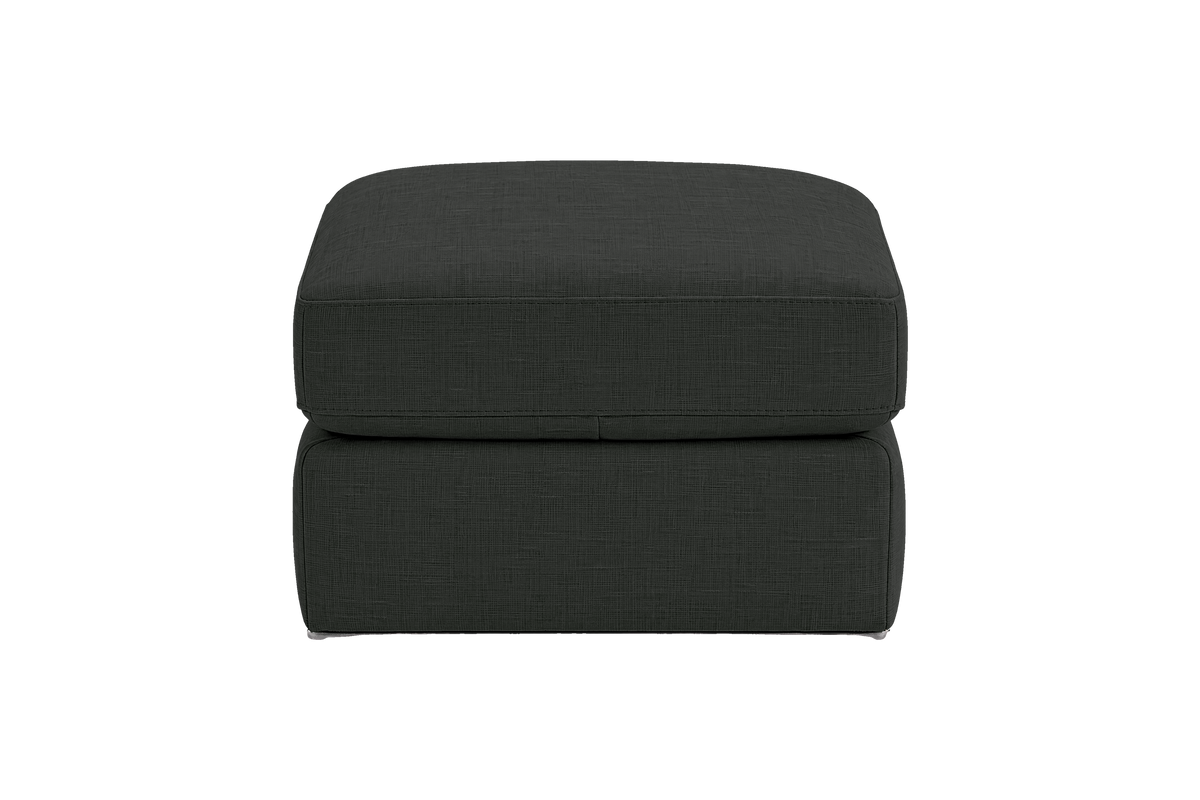 Valenti Footstool in Mosquito Lola
