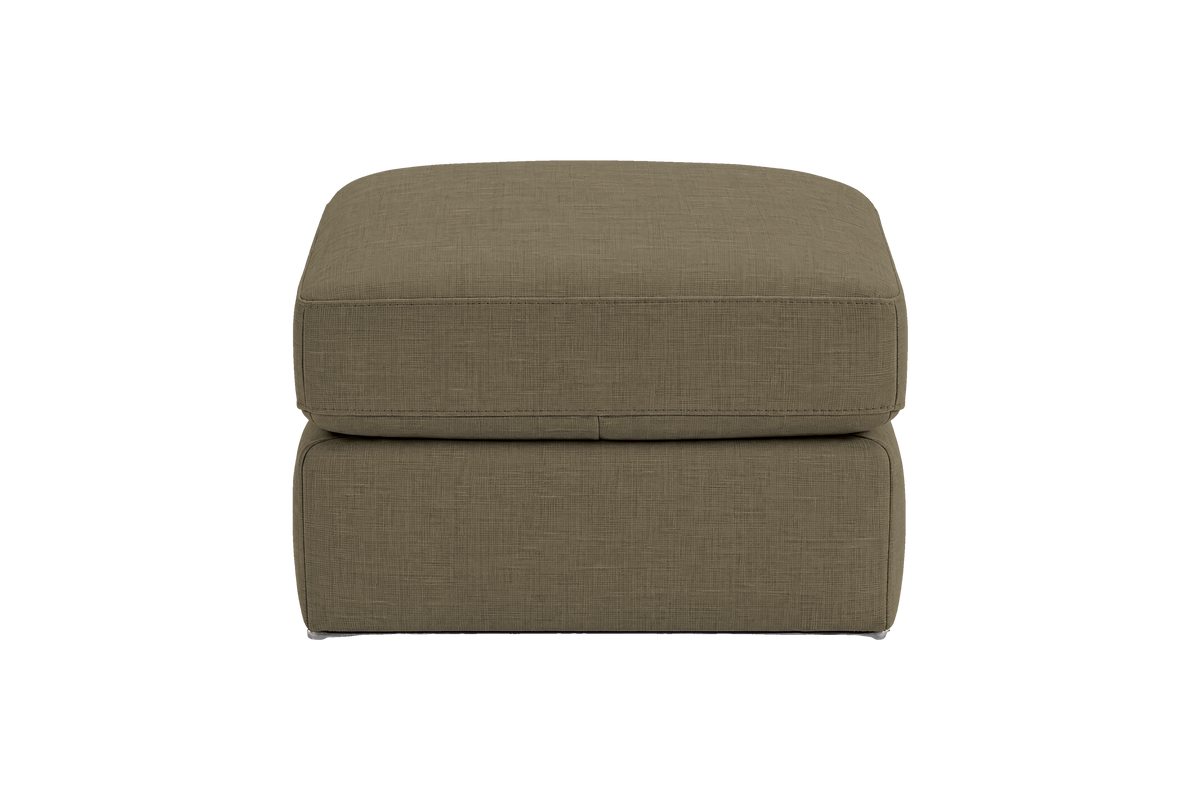 Valenti Footstool in Mosquito Malibu