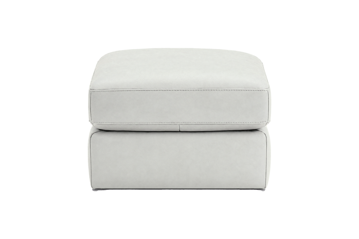Valenti Footstool in Felix Milky