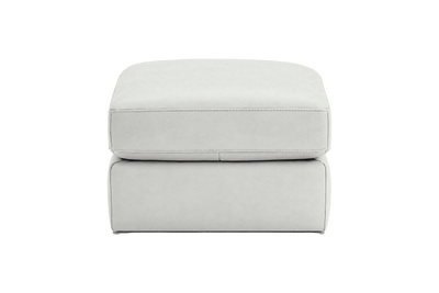 Valenti Footstool in Felix Milky