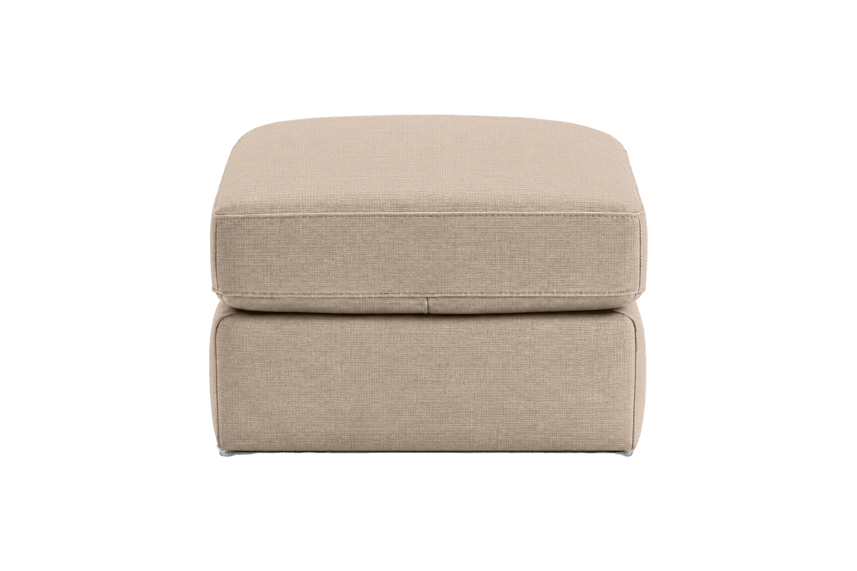Valenti Footstool in Roni Pine Nut