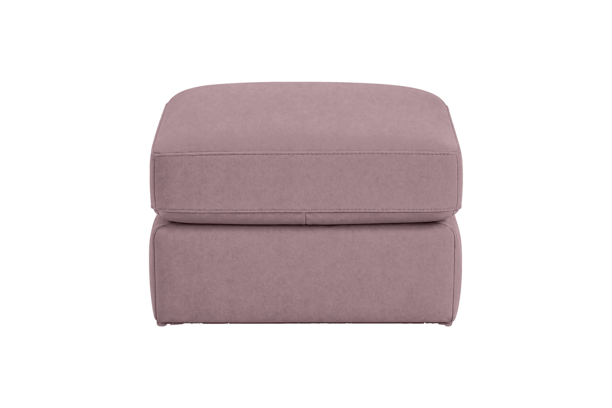Valenti Footstool in Fresco Saint-Tropez