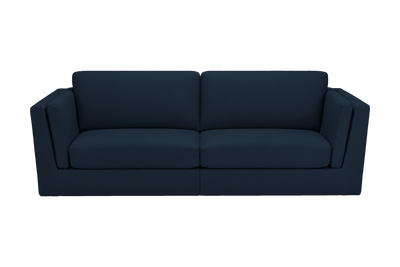 Valenti Large Sofa in Dante Aqua