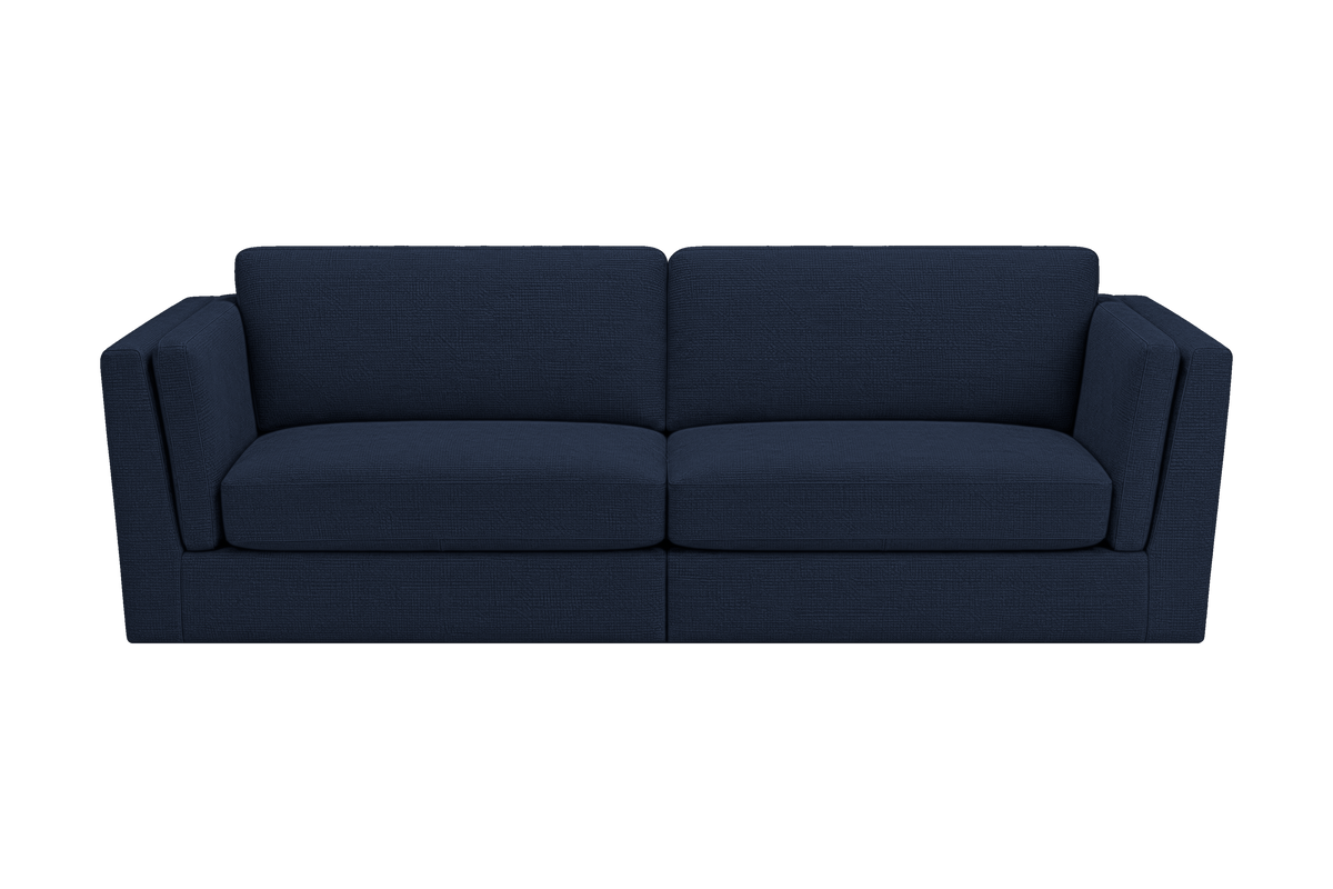 Valenti Large Sofa in Roni Ember Blue