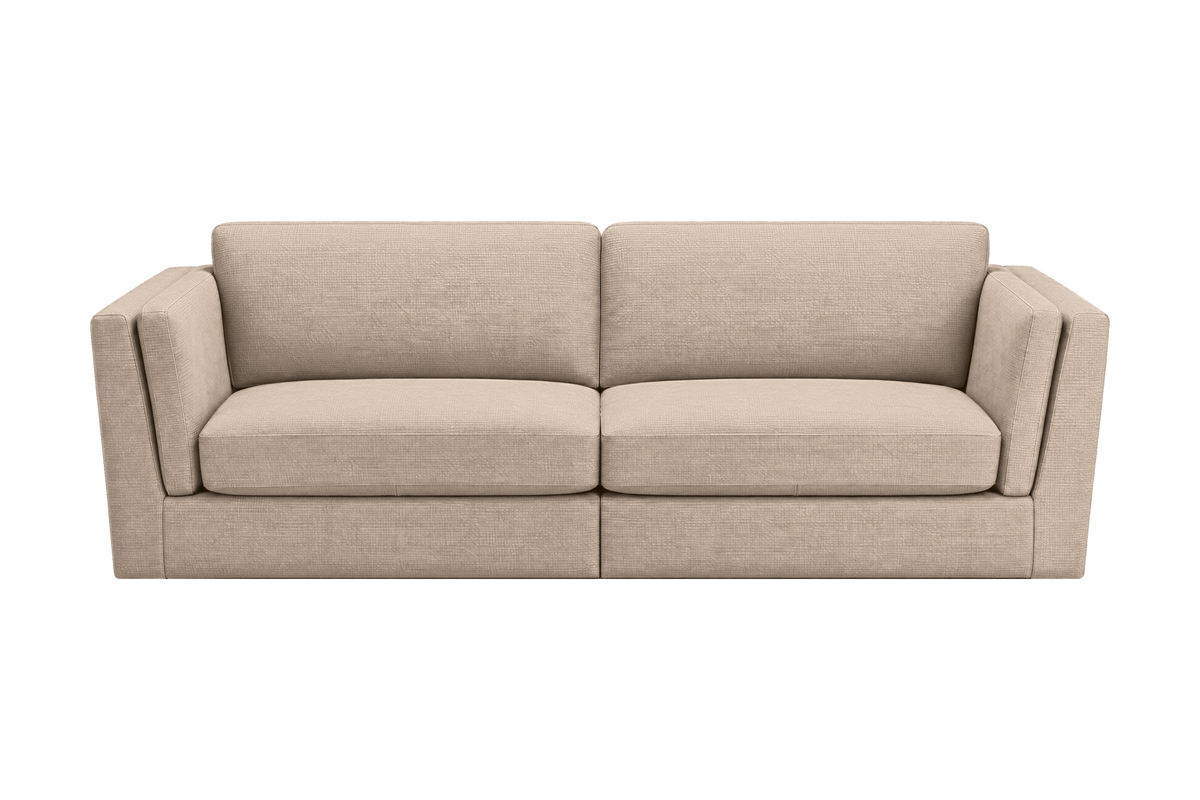 Valenti Large Sofa in Roni Pine Nut