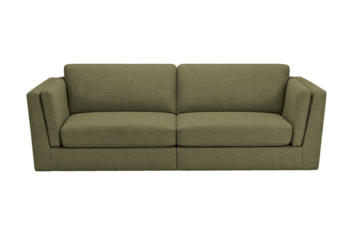 Valenti Large Sofa in Mosquito Sycamore