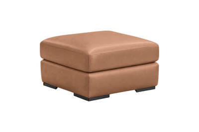 Caro Footstool in Momo Camel