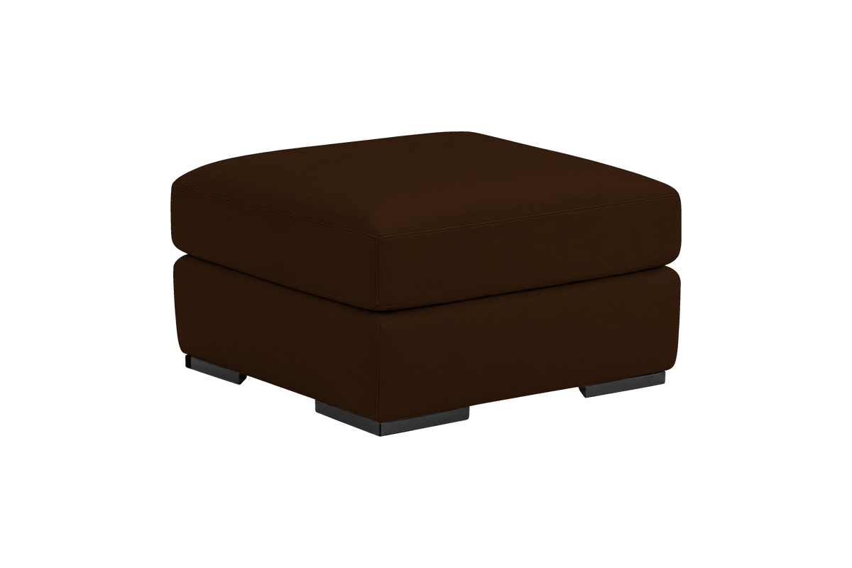 Caro Footstool in Marfa Denton