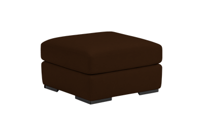 Caro Footstool in Marfa Denton