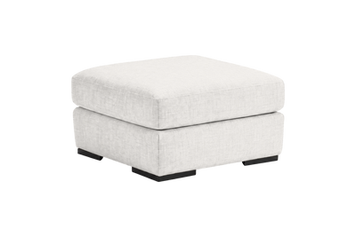 Caro Footstool in Mosquito Foam