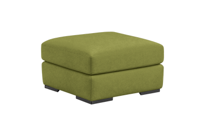 Caro Footstool in Fresco Key Lime