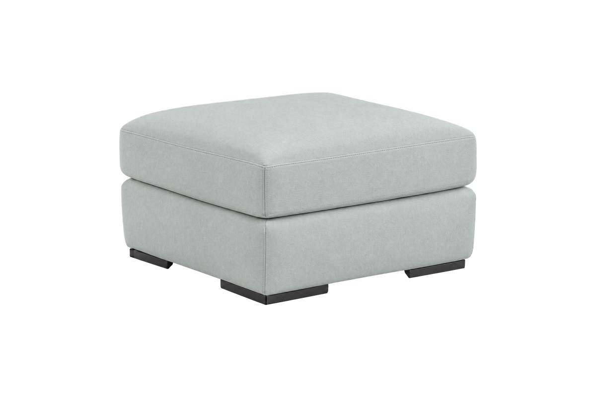 Caro Footstool in Fresco Meteor