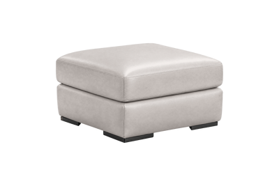 Caro Footstool in Momo Milky