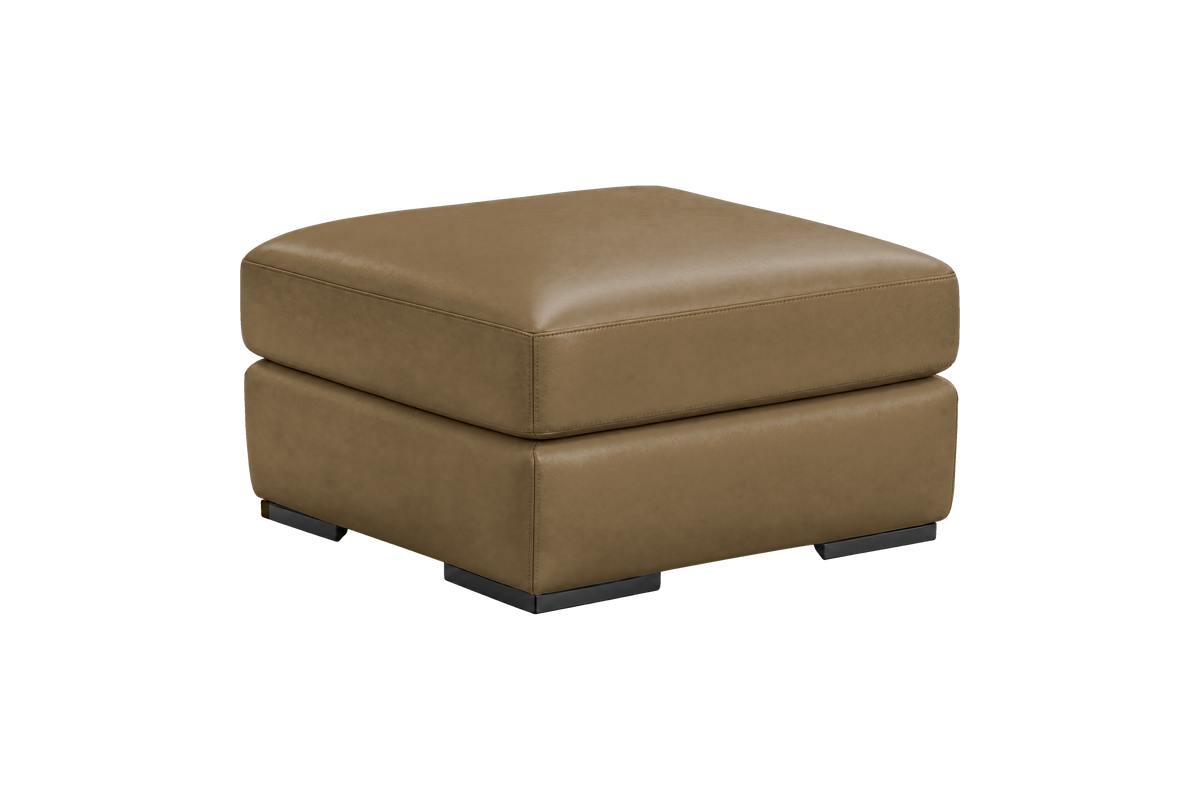 Caro Footstool in Momo Olivia