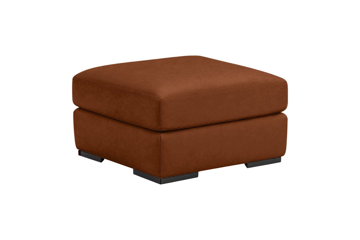 Caro Footstool in Marfa Pluto