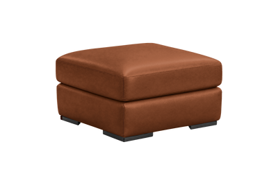 Caro Footstool in Momo Porto