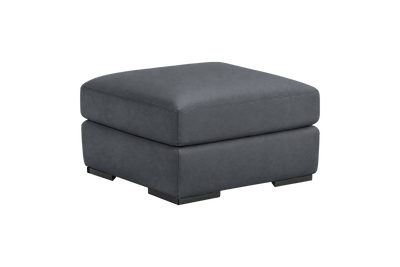Caro Footstool in Dante Shark
