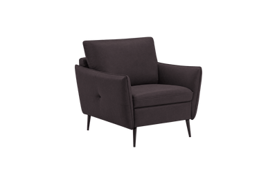 Edgar Accent Chair in Dante Charcoal