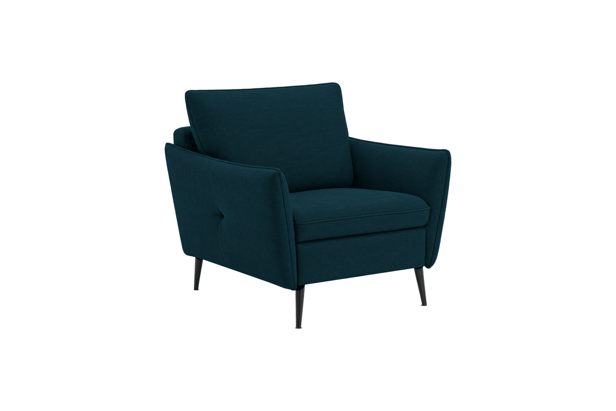 Edgar Accent Chair in Roni Deep Lake