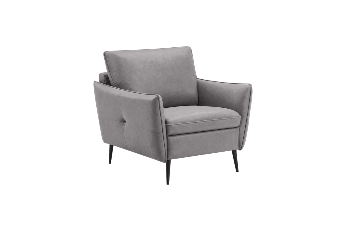 Edgar Accent Chair in Dante Meteor