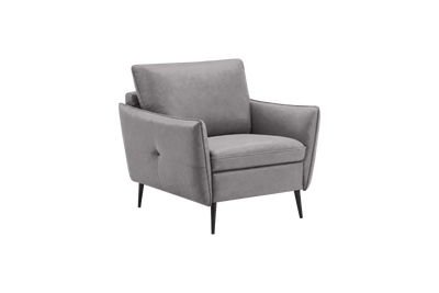 Edgar Accent Chair in Dante Meteor