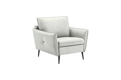 Edgar Accent Chair in Felix Milky