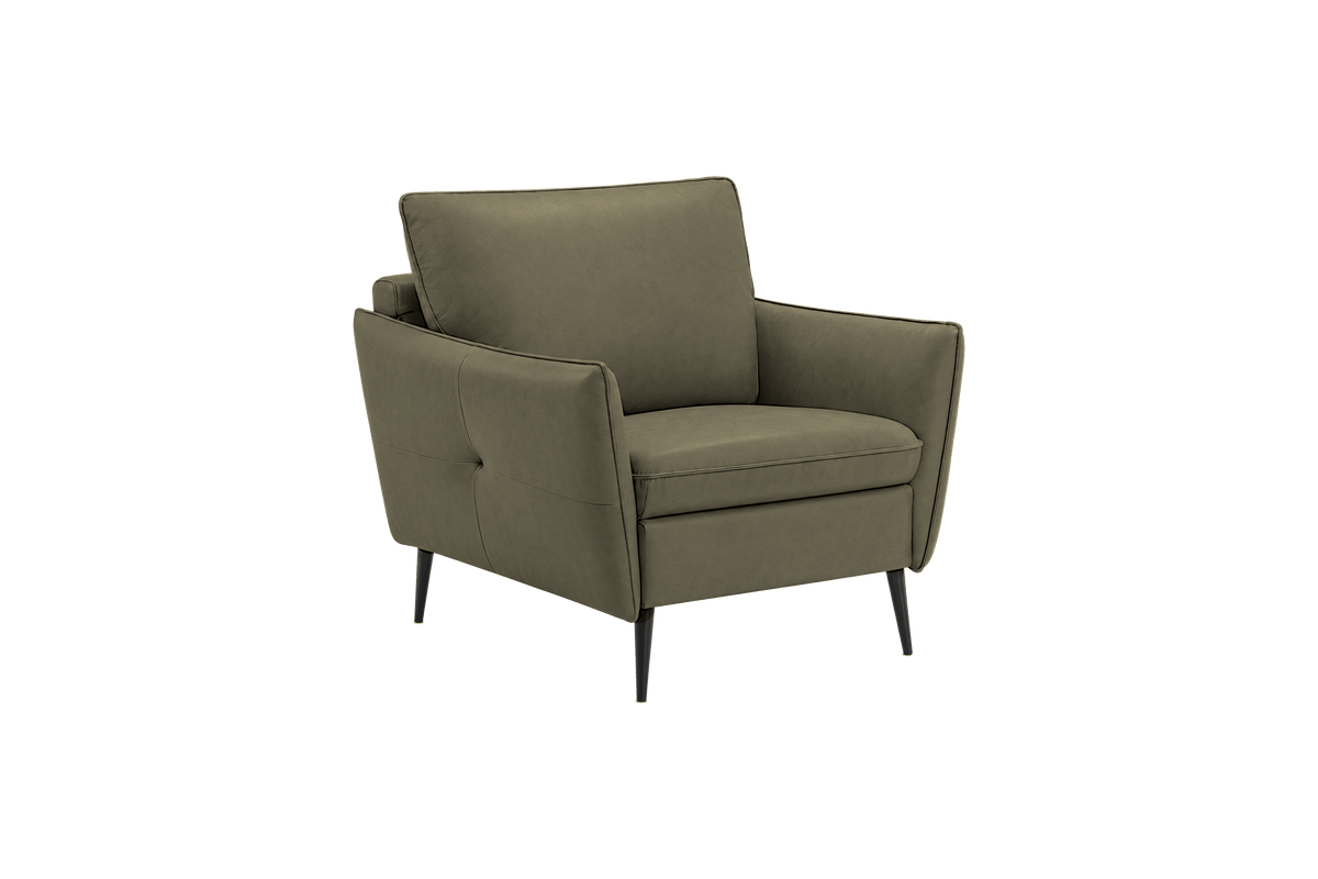 Edgar Accent Chair in Felix Olive