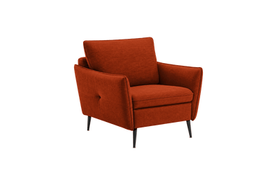Edgar Accent Chair in Roni Poppy