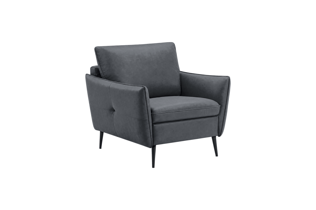 Edgar Accent Chair in Dante Shark
