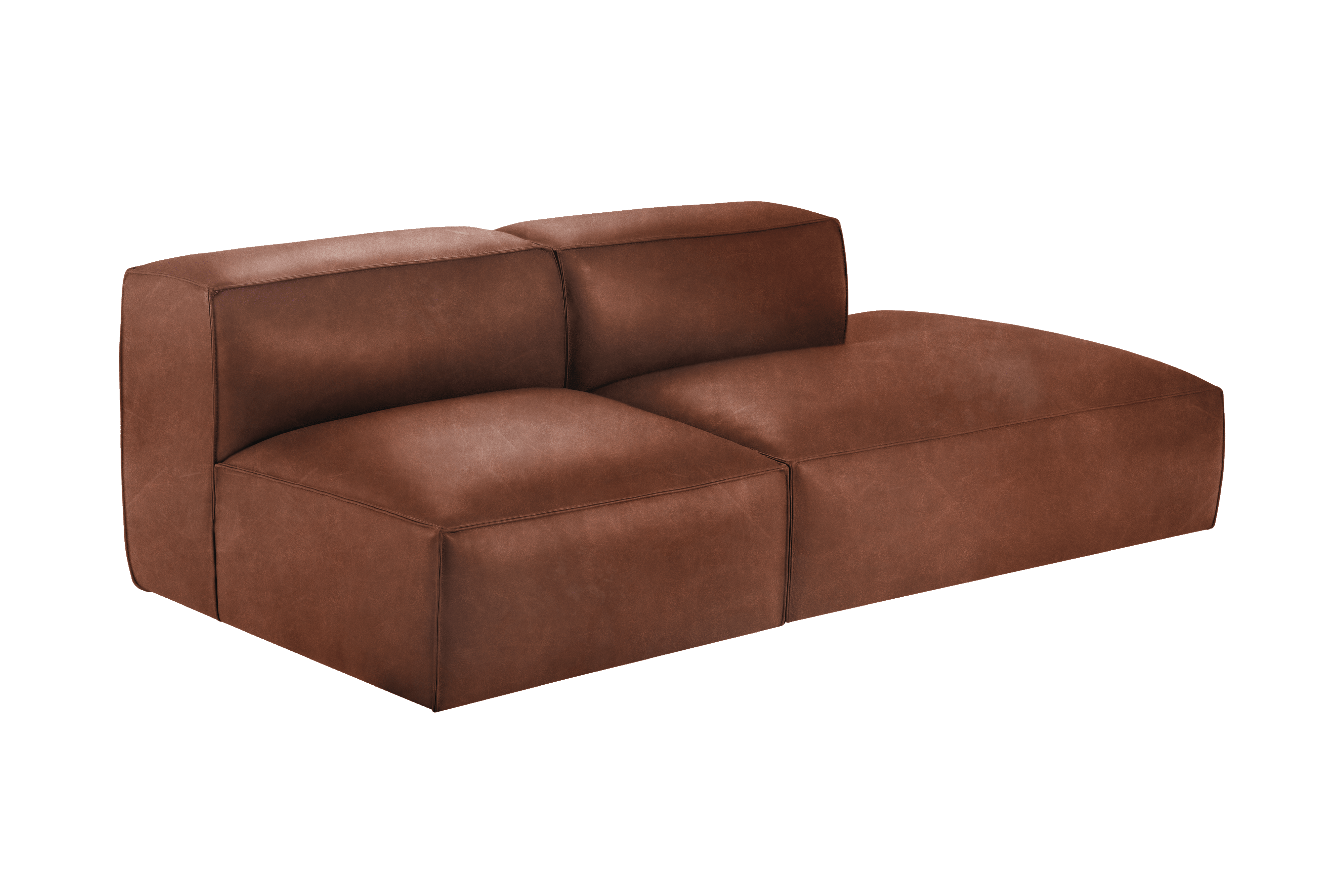 Elo Right Open Chaise Sofa