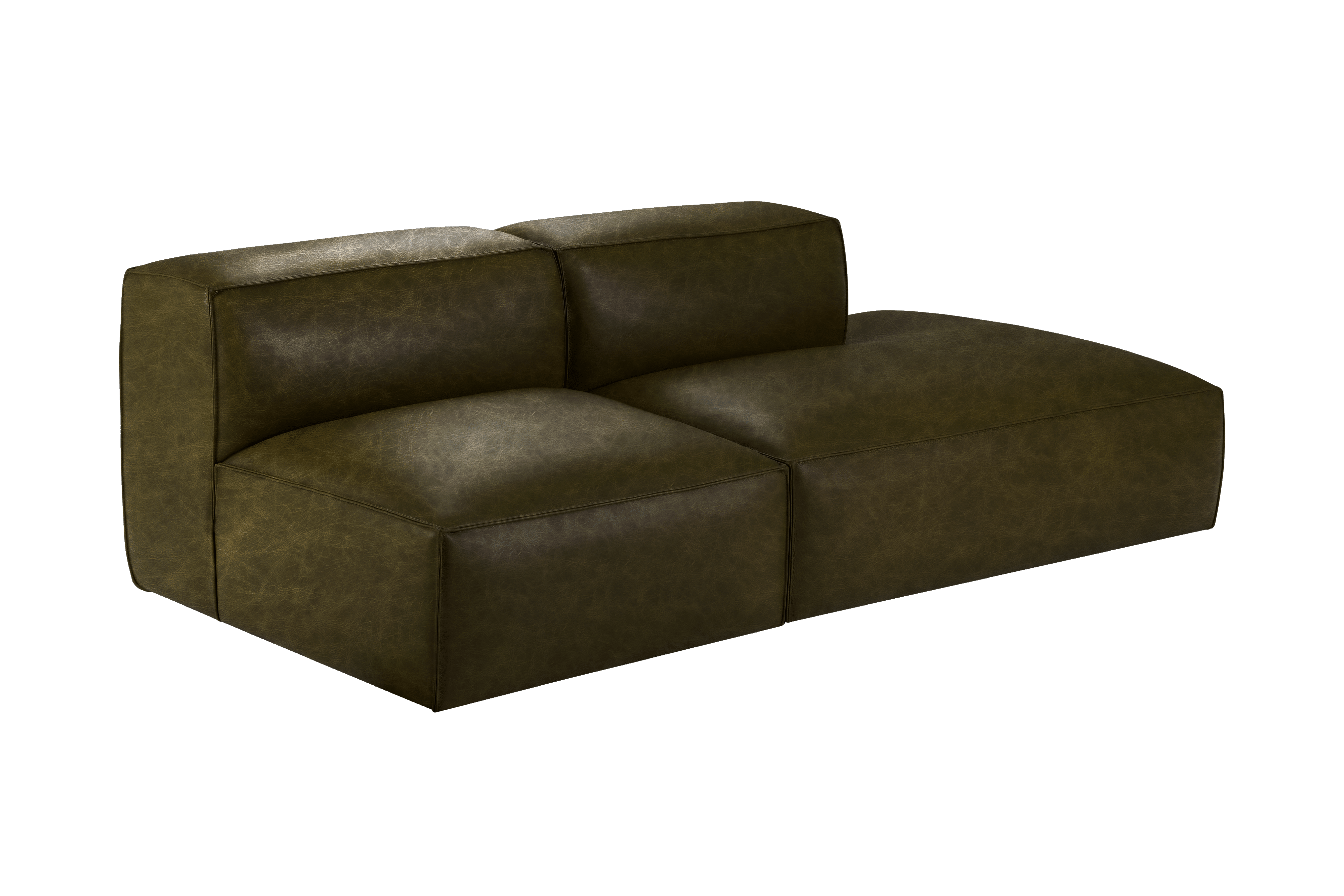 Elo Right Open Chaise Sofa
