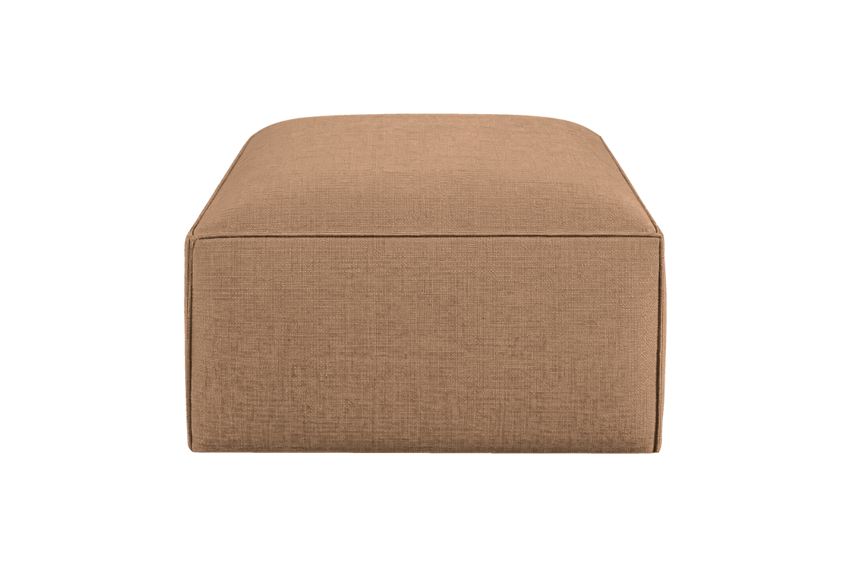 Elo Footstool in Roni Biscotti