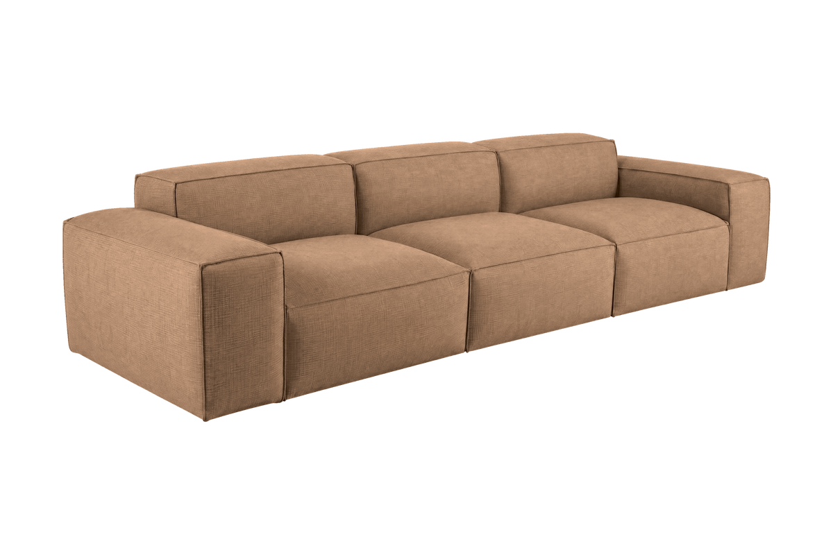 Elo Large Sofa in Roni Biscotti