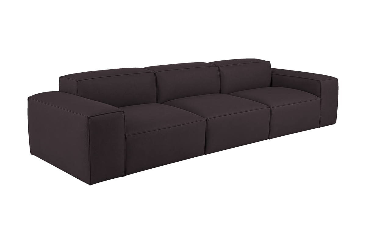 Elo Large Sofa in Dante Charcoal