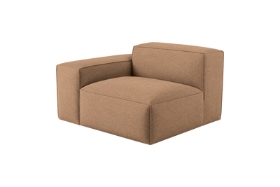 Elo Chair One Arm Left in Roni Biscotti
