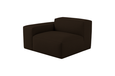 Elo Chair One Arm Left in Marfa Charcoal