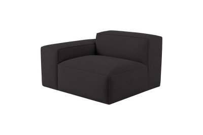 Elo Chair One Arm Left in Roni Ember
