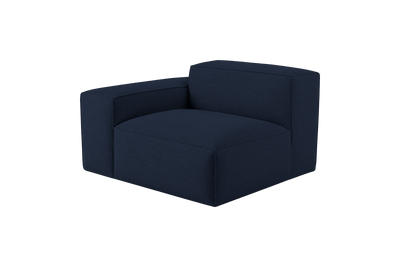 Elo Chair One Arm Left in Roni Ember Blue