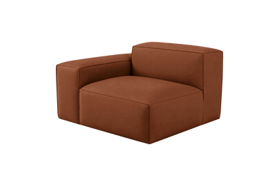 Elo Chair One Arm Left in Dante Hazel