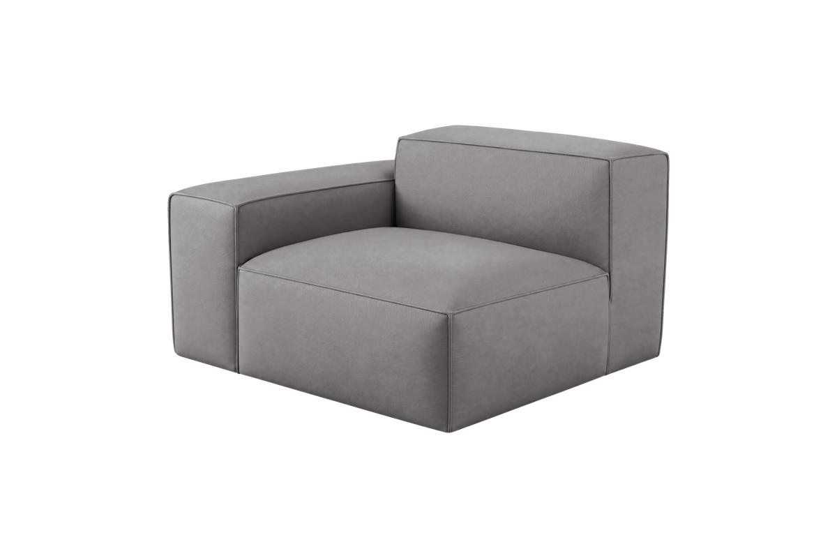 Elo Chair One Arm Left in Marfa Meteor
