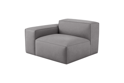 Elo Chair One Arm Left in Marfa Meteor