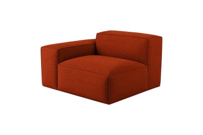 Elo Chair One Arm Left in Roni Poppy