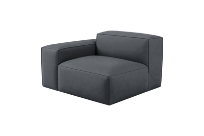 Elo Chair One Arm Left in Dante Shark
