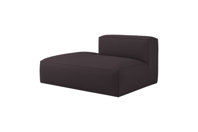 Elo Chaise Left in Dante Charcoal