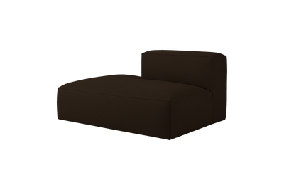 Elo Chaise Left in Marfa Charcoal