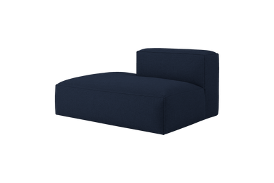 Elo Chaise Left in Roni Ember Blue