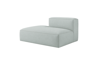 Elo Chaise Left in Fresco Meteor