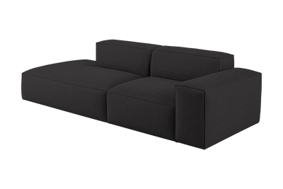 Elo Left Chaise Sofa in Roni Ember