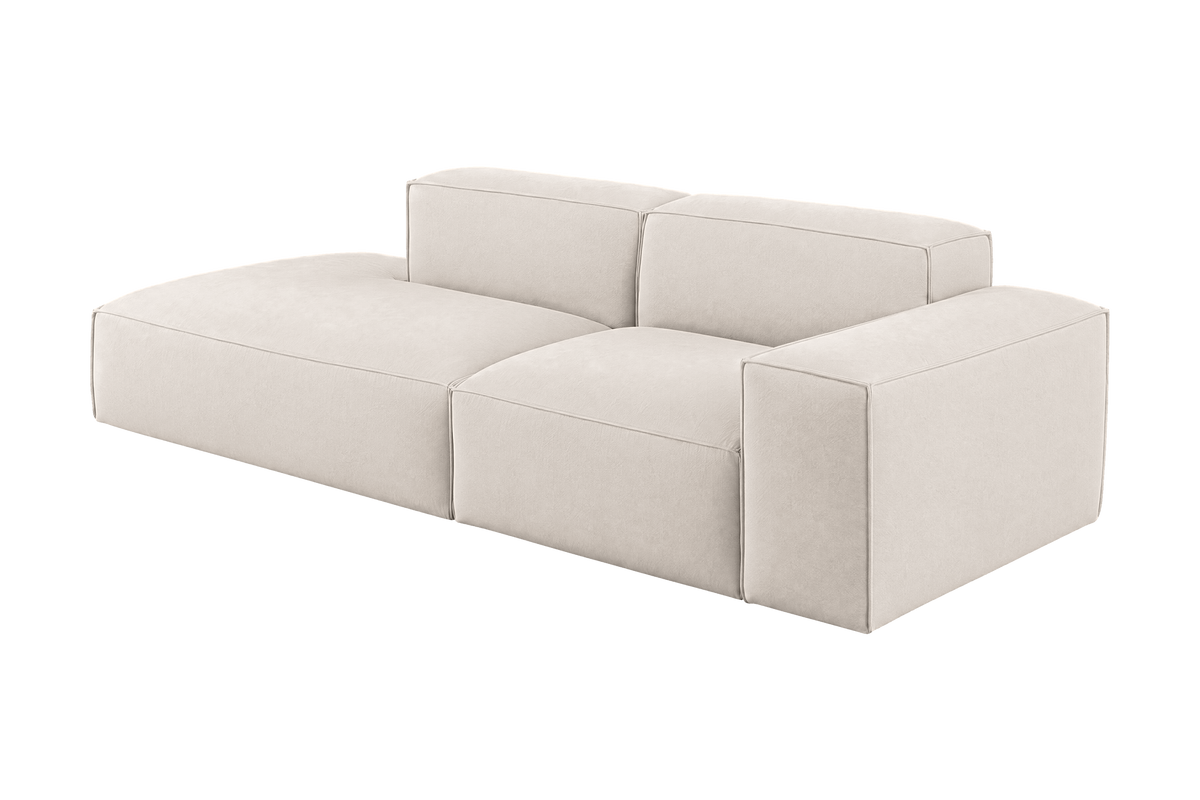 Elo Left Chaise Sofa in Fresco Milky
